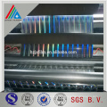 BOPP / PET / PVC Silberbasierter BOPP Metallisierter Holographischer Film für Geschenkverpackungen